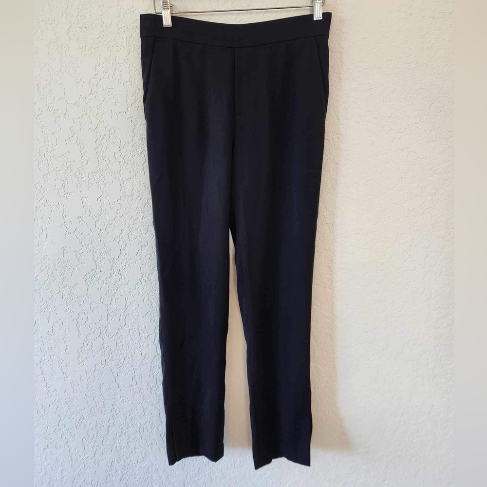 Vince Polyester Pull on Black Trousers Size XS‎